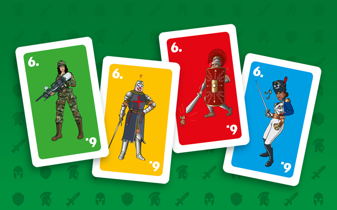 Toepen spelvoorbeeld