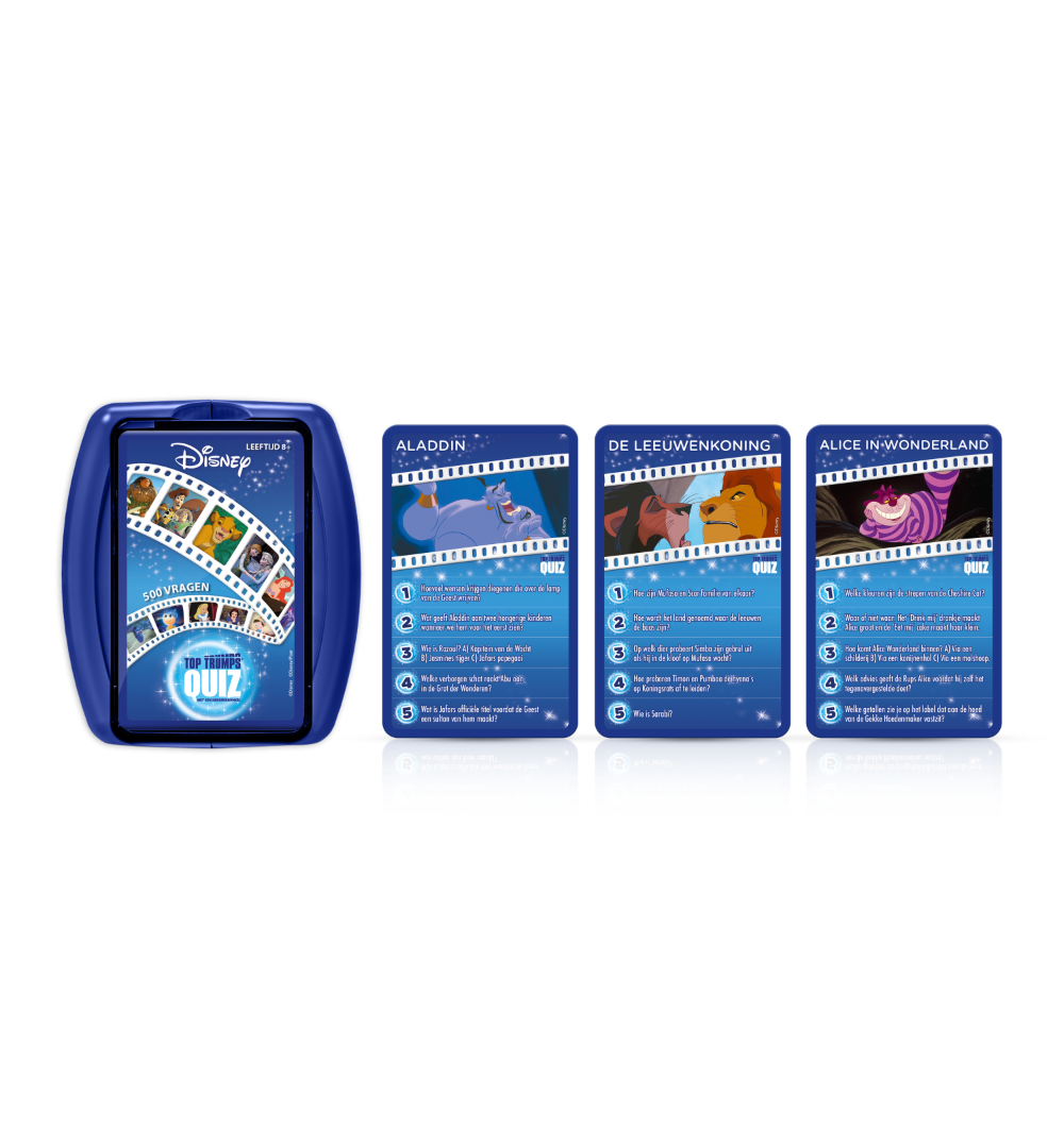 Disney Quiz spelonderdelen