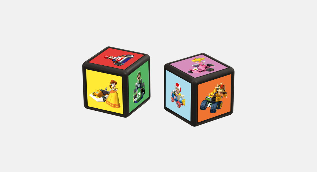 Match Mario Kart dobbelstenen