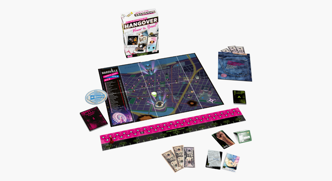 Hangover inhoud spel