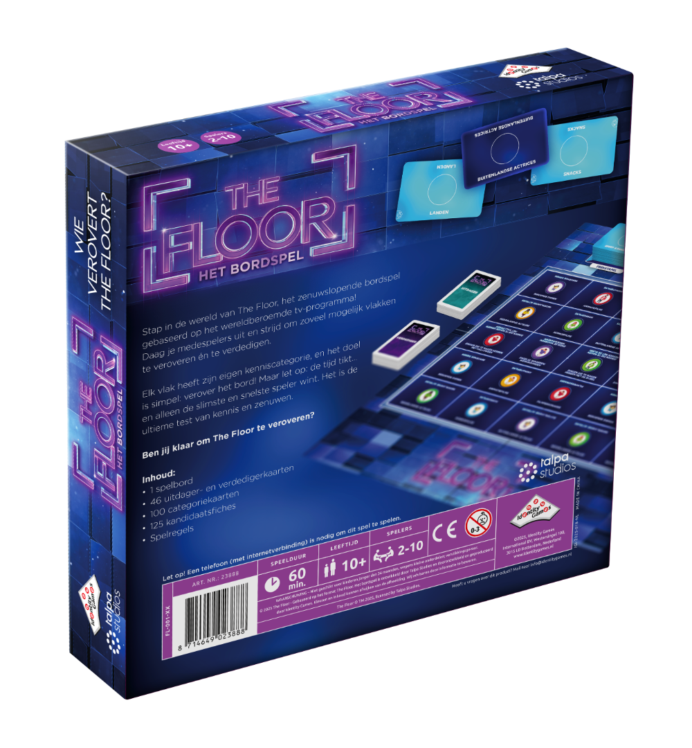 The Floor achterkant doos