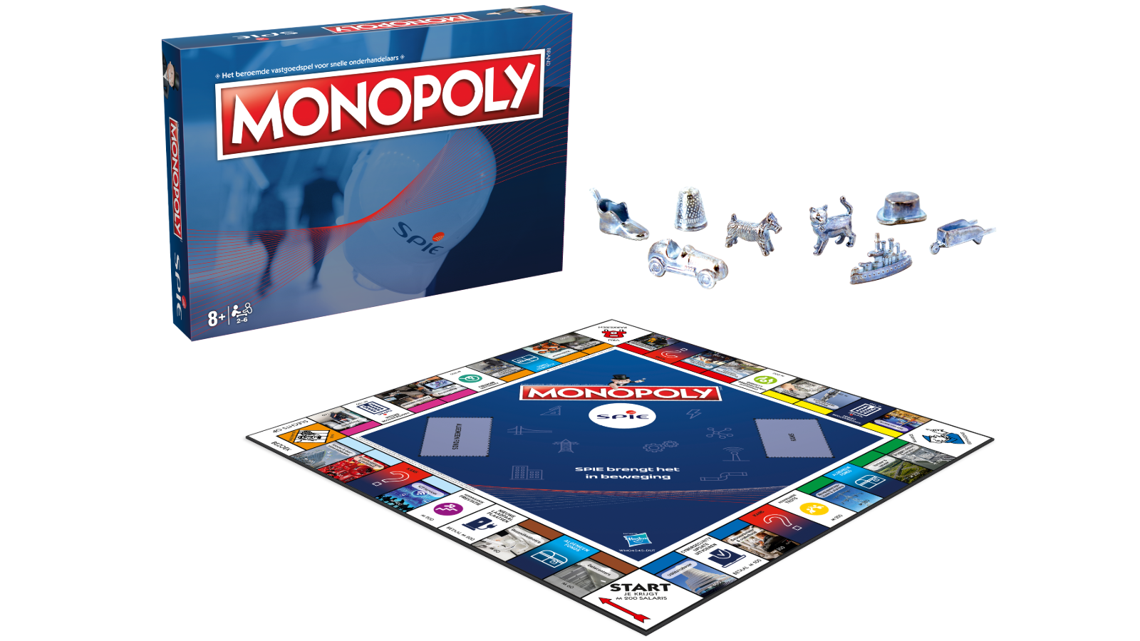 Monopoly Spie spelinhoud